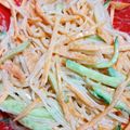 カメリア22's cooksnap of when they made たらこ人参炒め☆春雨入り.