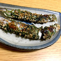 yuu927's cooksnap of when they made ししゃもと大葉のゴマ焼き.