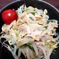 港UV's cooksnap of when they made ツナもやしサラダ.