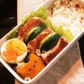 boobo9214's cooksnap of when they made カマンベールの豚肉巻き♡.