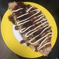 ひさくんちゃん's cooksnap of when they made お好み焼きミニ♪ツナ&たっぷりキャベツ.
