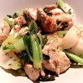 ruricom's cooksnap of when they made 鶏むね肉と春野菜のクミンガーリック炒め.