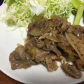 つるpigeonn's cooksnap of when they made 簡単生姜焼き.