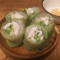 呑み食いずぼらママ's cooksnap of when they made おしゃれなレタスのサラダロール.