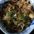 mぱなんが's cooksnap of when they made リメイク！残った日本そばdeそばめし.