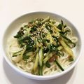 たろじろさぶろー's cooksnap of when they made さっぱり！うめ～きゅうり　うどん♪.