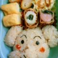 gakinko's cooksnap of when they made ＊キャラ弁＊　簡単　ぞうさん♡.