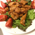 tetsunana's cooksnap of when they made 豚ロースのピリ辛サクサク焼き ネギまみれ.