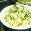 だいけいかいゆい's cooksnap of when they made ごま油でやみつき♪水菜と油揚げしらす炒め.