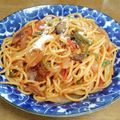 cojy's cooksnap of when they made トマトソースでナポリタン.
