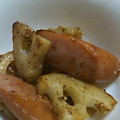 豆腐そぼろ's cooksnap of when they made 蓮根とソーセージの簡単ゴマたれ炒め.