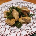 しょみ一's cooksnap of when they made 鶏モモ肉のオイマヨ炒め☆.