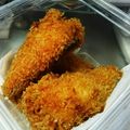 ☆★のっぴ★☆'s cooksnap of when they made ❤ピーマンの肉詰めフライ❤.