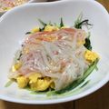 mo7su1★'s cooksnap of when they made 簡単☆水菜のふんわり卵✿カニカマあんかけ.