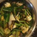 クックPOFV8M☆'s cooksnap of when they made ニラしそ入りの鶏団子！肉団子の和風スープ.