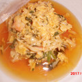 シナモンろ～る's cooksnap of when they made とろとろカニカマあんかけカニ玉風.