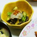 雲雀ころね's cooksnap of when they made 砂肝とアボカドの山葵醤油和え.