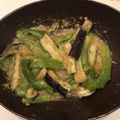 クックVXD66H☆'s cooksnap of when they made レンジで簡単☆なすとピーマンのなべしぎ.