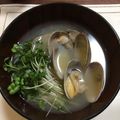 katsura612's cooksnap of when they made あさりのお味噌汁.