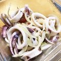naeku's cooksnap of when they made いかと玉ねぎのマリネ.