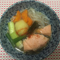 リラックマ君ママ♡'s cooksnap of when they made 鮭の塩スープ（アイヌ風）.