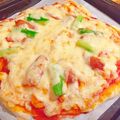 ほのろん's cooksnap of when they made ピザ 基本生地 30cm2枚.
