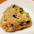 Aloha☆★'s cooksnap of when they made おかかチーズおにぎり.
