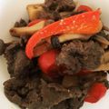 MicHolly's cooksnap of when they made 牛肉とパプリカのしぐれ煮✿作り置き◎.