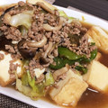 ooomihooo's cooksnap of when they made 厚揚げ豆腐としめじのひき肉炒め煮.