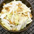 nosso's cooksnap of when they made 生で！シャキッと白菜と納豆のサラダ.