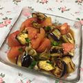 まさたかまま's cooksnap of when they made 茄子とトマトの青じそサラダ.