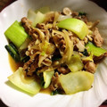 クックMAMI☆'s cooksnap of when they made 豚バラとえのきと青梗菜のにんにく醤油炒め.