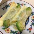 クック4JRYB3☆'s cooksnap of when they made 餃子の皮で☆アボカド☆ベーコンチーズ巻き.