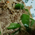 クックJPM38G☆'s cooksnap of when they made 牛肉ピーマンのオイスターマヨ炒め　超簡単.