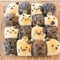 花86's cooksnap of when they made 動物ちぎりパン.