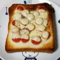 ＊ＫＹＯ＊'s cooksnap of when they made 美味しい朝食♪焼きトマトチーズトースト.