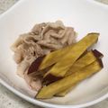 yummy?'s cooksnap of when they made さつま芋と豚バラの酢煮.