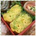 nakamucchi's cooksnap of when they made キャベマヨ入り、玉子焼♬♬♬(^^)/.