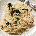 ビギナーマン's cooksnap of when they made 簡易ジェノバ的パスタ(男の料理).