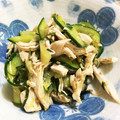 ❣しゃばけ❣'s cooksnap of when they made 糖質制限食　とり鶏ときゅうりの中華和え.
