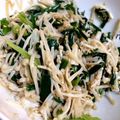slgirl's cooksnap of when they made ベジ♪ニラとえのきのごま酢和え.
