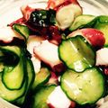 AONE＊'s cooksnap of when they made きゅうりの酢の物.