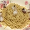 ukimari's cooksnap of when they made タコのオイルパスタ.
