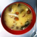 choco831's cooksnap of when they made 簡単朝食♪なめこと大根 ワカメのお味噌汁.