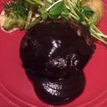 ロンチワ's cooksnap of when they made 赤ワインで♪デミグラスソース風ハンバーグ.