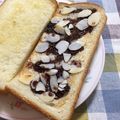 ゆきプー♡'s cooksnap of when they made おやつに♪チョコシュガートースト.