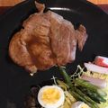 きょさりん's cooksnap of when they made 家族喜ぶ♪我が家の豚肉のソテー＊醤油味.