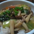 らくぼう's cooksnap of when they made 野菜たっぷり中華炒め(中華丼).