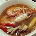 いたずらっ子's cooksnap of when they made 家にある材料だけで　トムヤムクン風スープ.