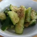 Vunus206's cooksnap of when they made 簡単！たたきキュウリの梅あえ.